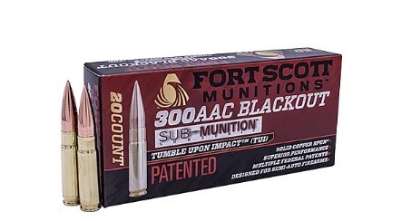 FSM 300BLACKOUT 190GR SUB 20RD - Taurus Savings